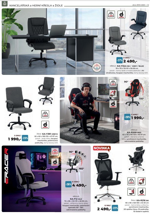 Akce ZIMA 206 nábytek AUTRONIC od 15.1. do 31.3.2026