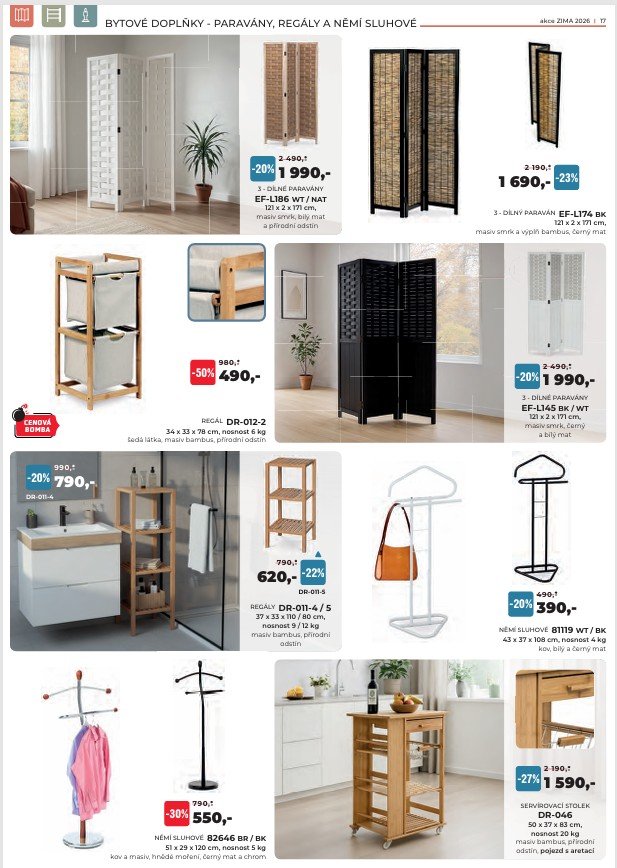 Akce ZIMA 2026 nábytek Autronic od 15.1. do 31.3.2026