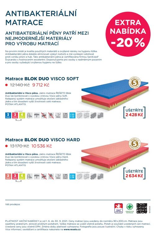 Řešeto akční matrace 2 Řešeto akční matrace 2