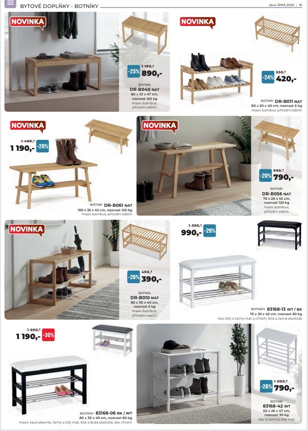 Akce ZIMA 2026 nábytek Autronic od 15.1. do 31.3.2026