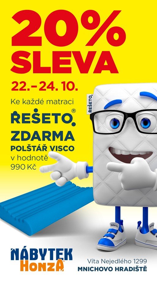 Akce Fouká vítr - padají ceny 22.-24.10.2026