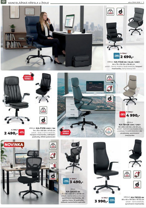 Akce ZIMA 206 nábytek AUTRONIC od 15.1. do 31.3.2026