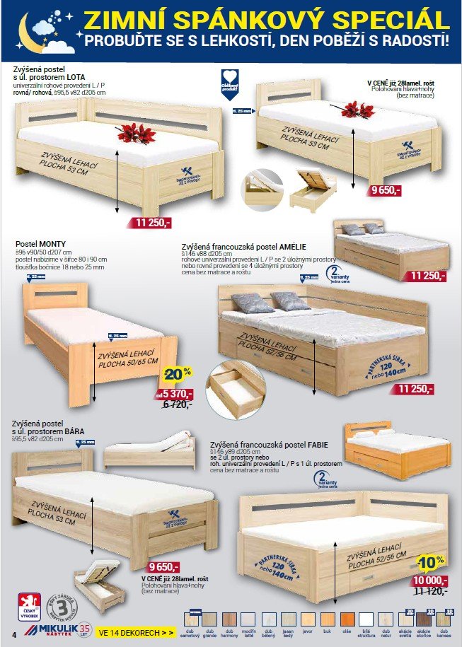 Mikulík akce Zimní spánkový speciál str4