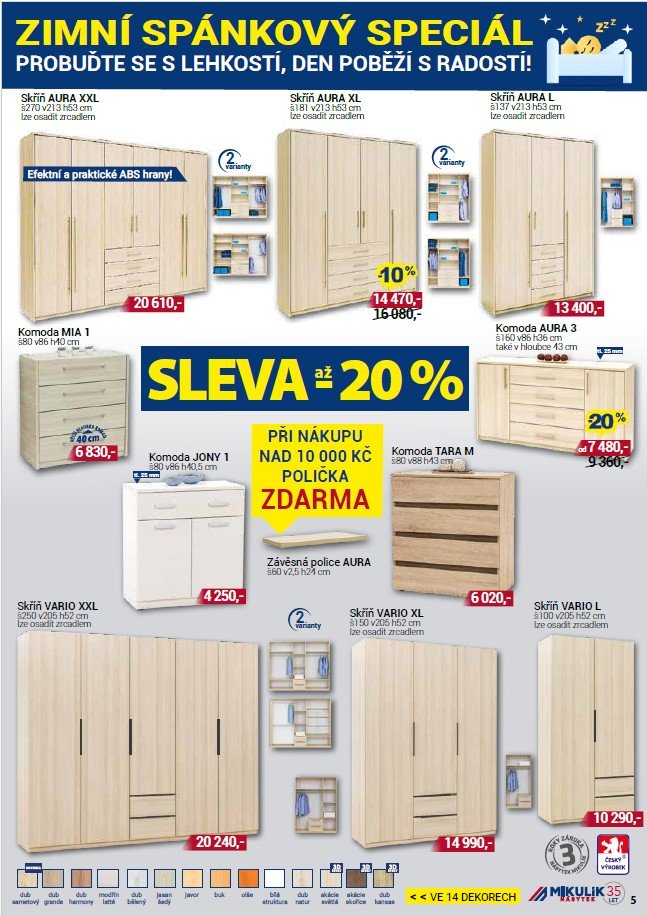 Mikulík akce Zimní spánkový speciál str5