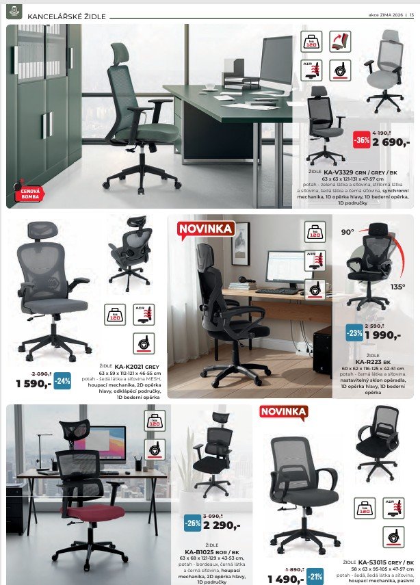 Akce ZIMA 2026 nábytek Autronic od 15.1. do 31.3.2026